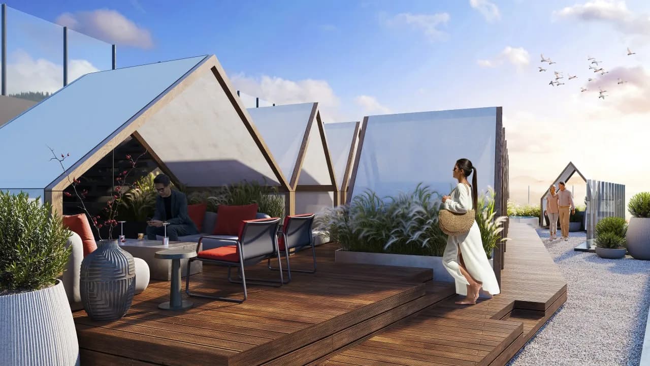 Polianytsia Rooftop Pool, Lounge, and 360° Video Sphere